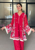 Red Festive Kurta Set